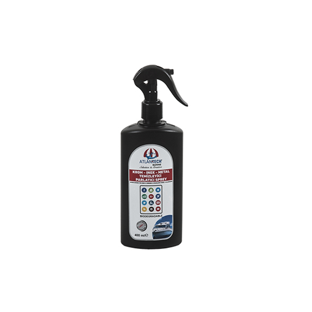 ATLANTECH KROM TEMİZLEYİCİ VE PARLATICI SPREY 400M