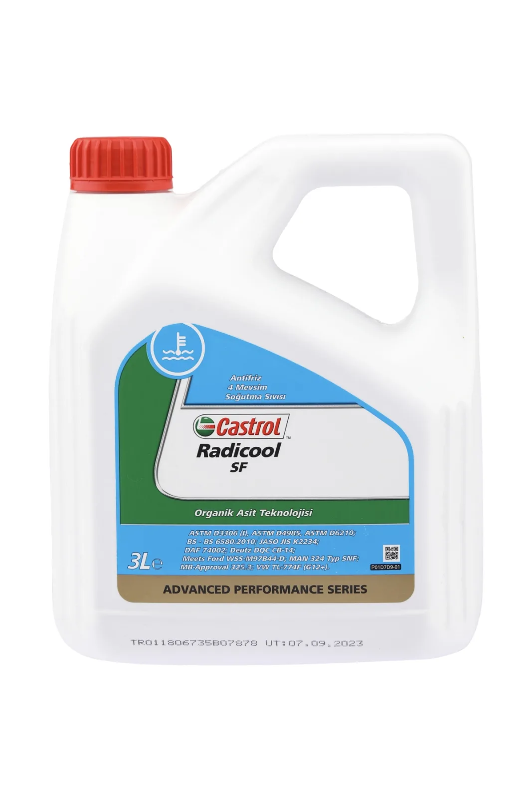 CASTROL RADİCOOL SF ANTİFRİZ KIRMIZI 3 L