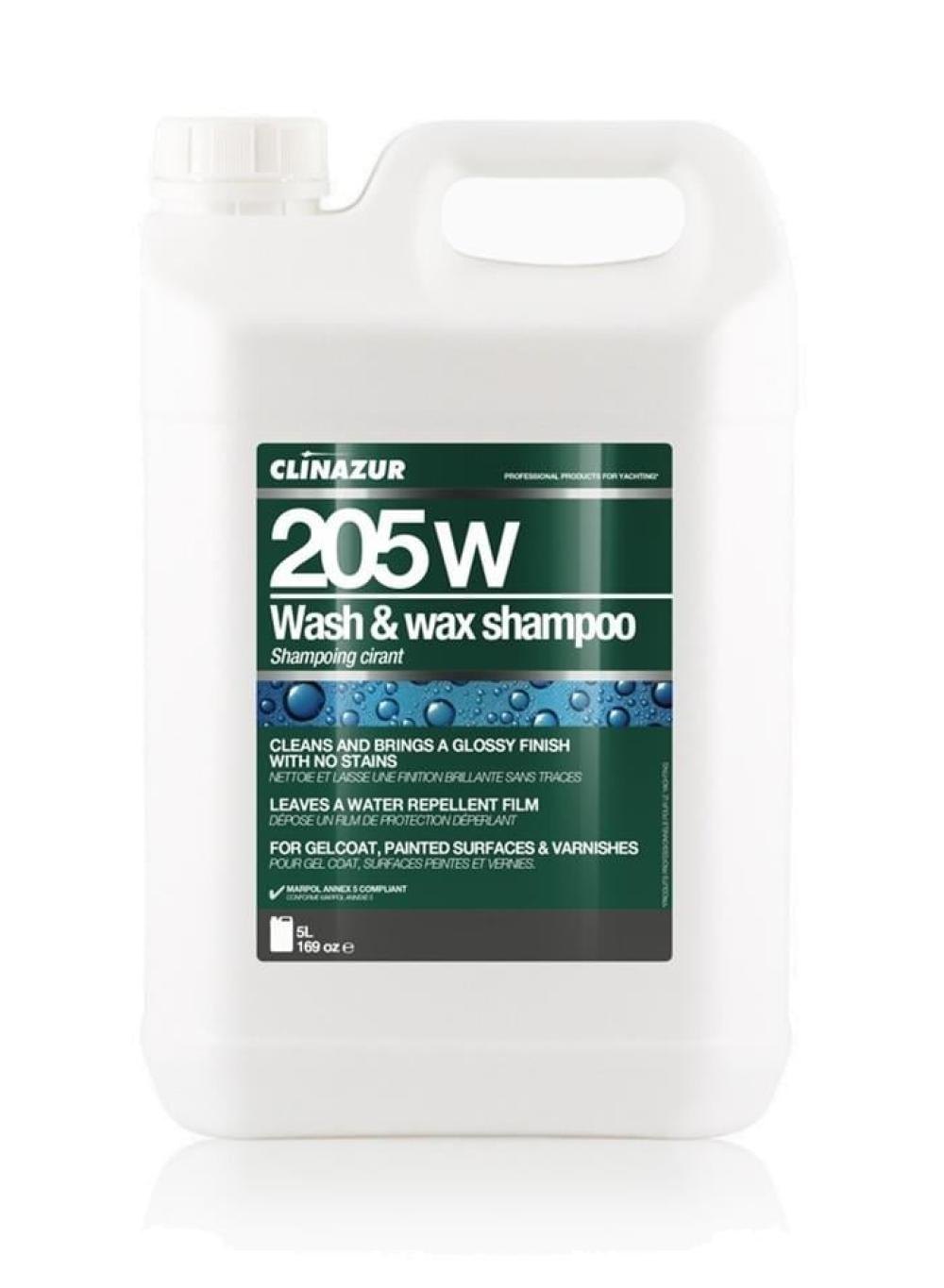 CLIN AZUR 205W YIKAMA VE KORUMA ŞAMPUANI 5 LT