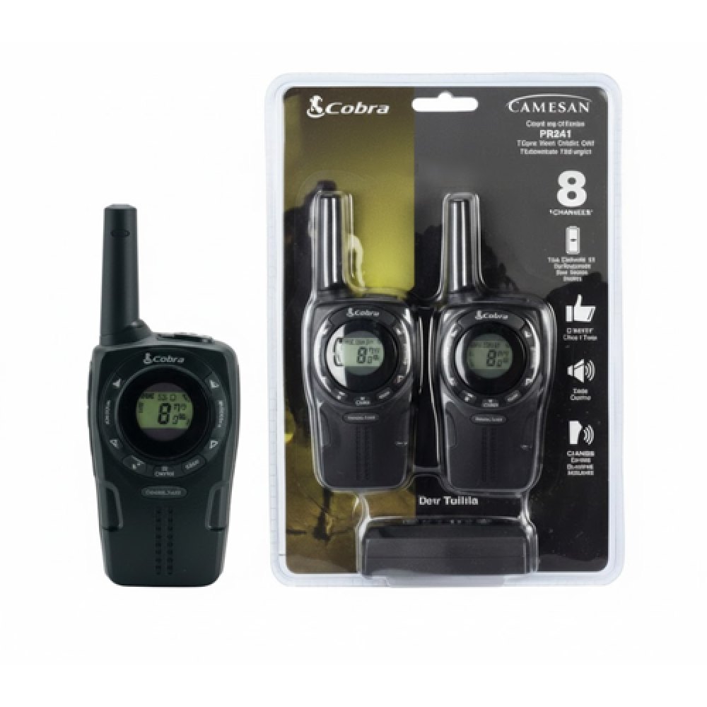 COBRA PM655 EL TELSİZİ 2'Lİ 8KM