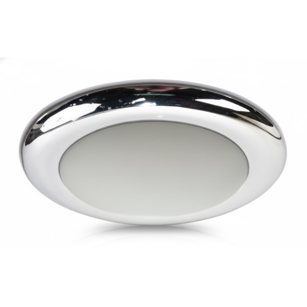 LEDLİ GÖMME TAVAN LAMBASI UFO NO:2 105MM  KROMAJ 1