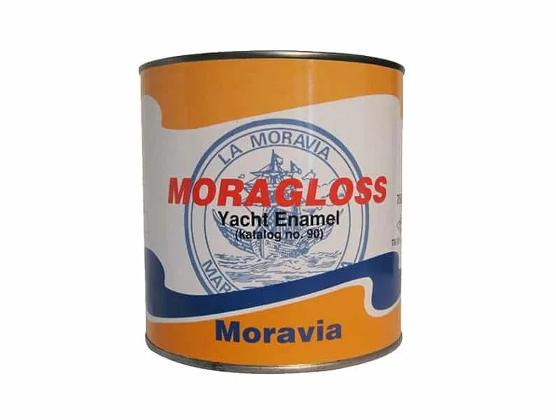 MORAVIA MORAGLOSS SENTETİK BOYA 0,75 L SİYAH