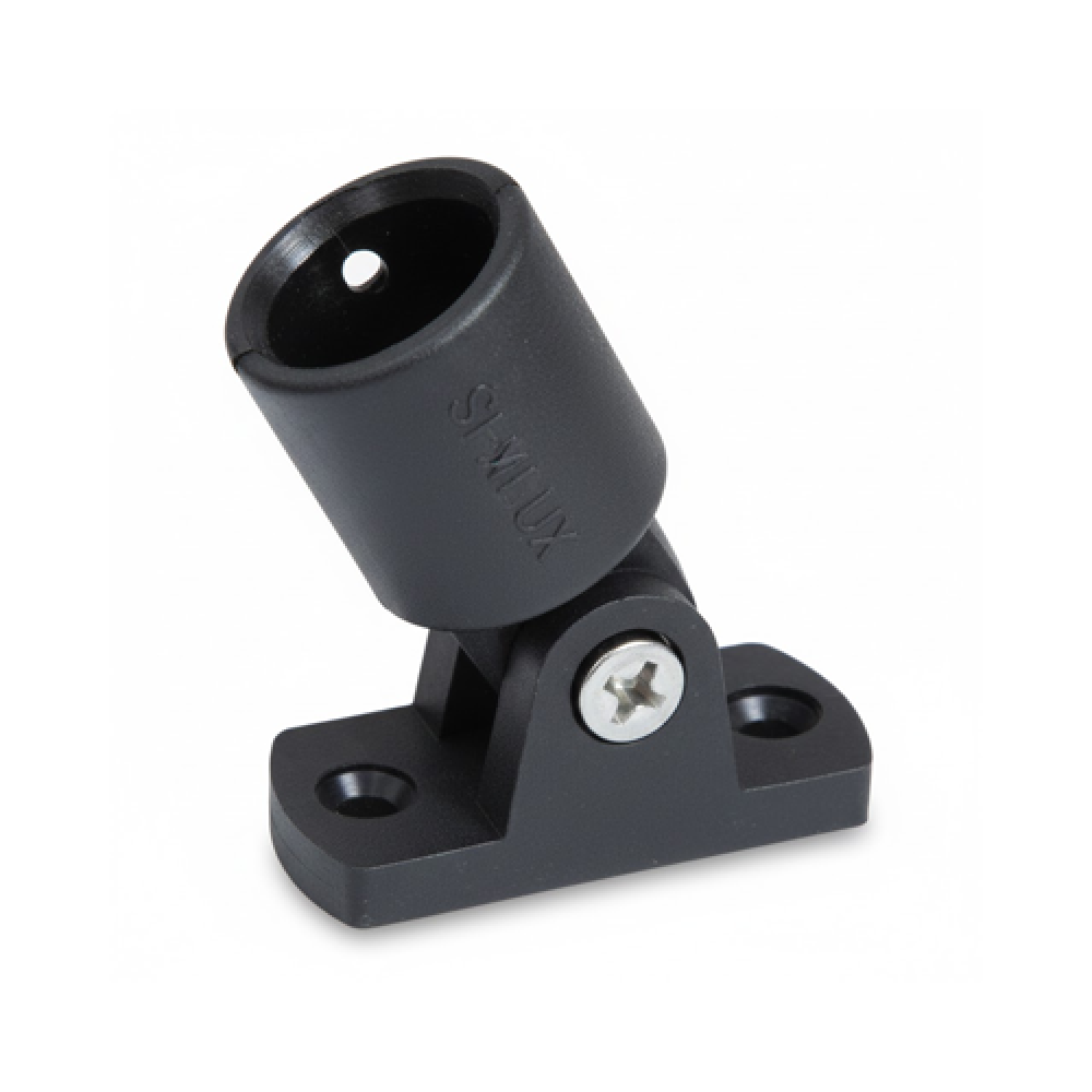 PLASTİK TENTE AYAĞI SİYAH 25 MM