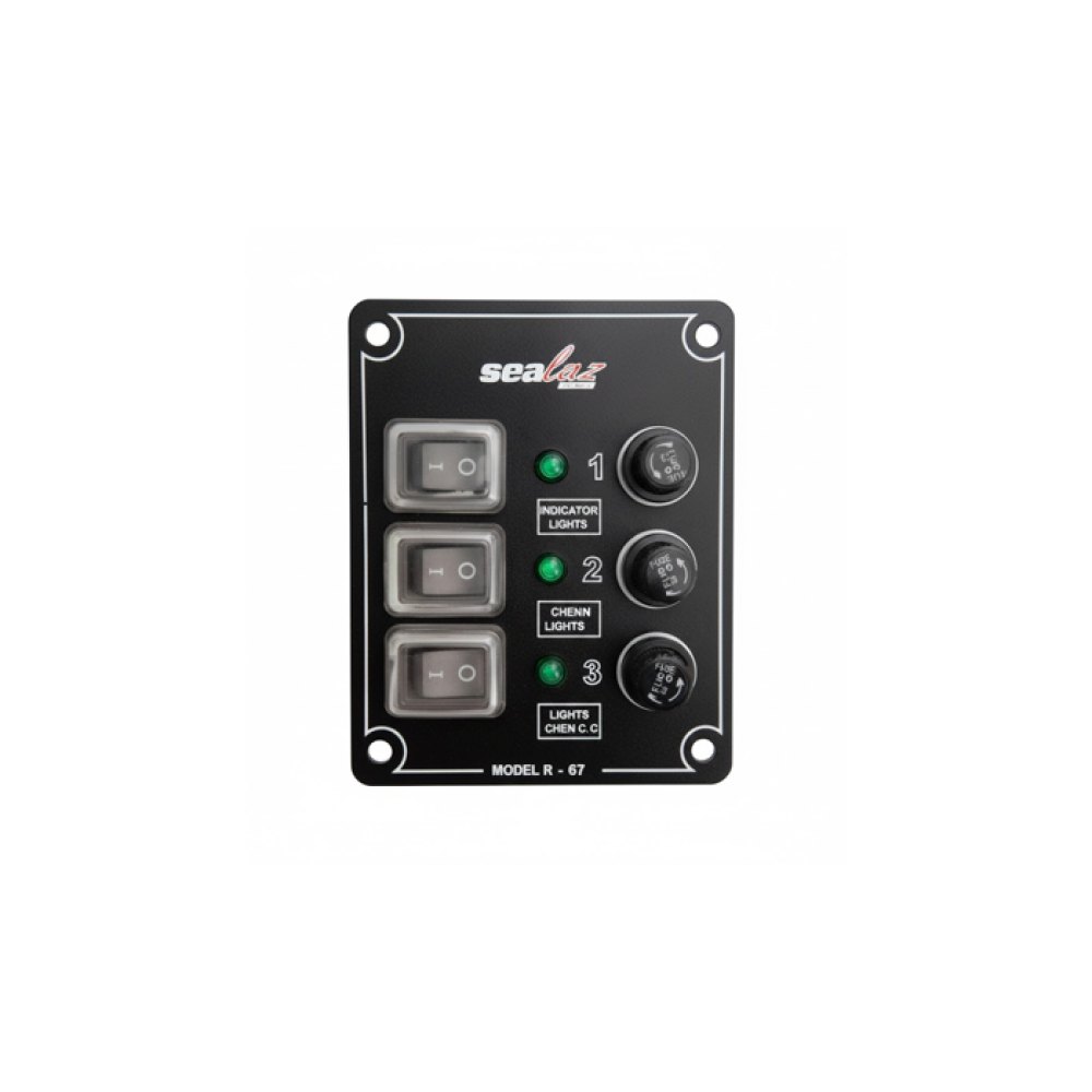 SWITCH PANEL 3'LÜ DİKEY İZOLELİ