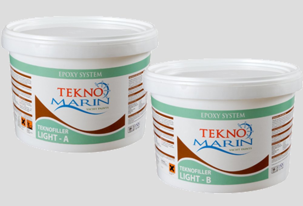TEKNOMARIN TEKNOFILLER EPOKSİ LIGHT MACUN 5 L KAHVE