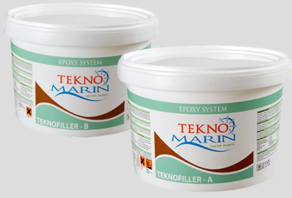 TEKNOMARIN TEKNOFILLER EPOKSİ MACUN 8 KG YEŞİL