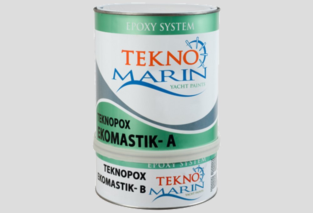 TEKNOMARIN TEKNOPOX EKOMASTİK 3 KG GRİ